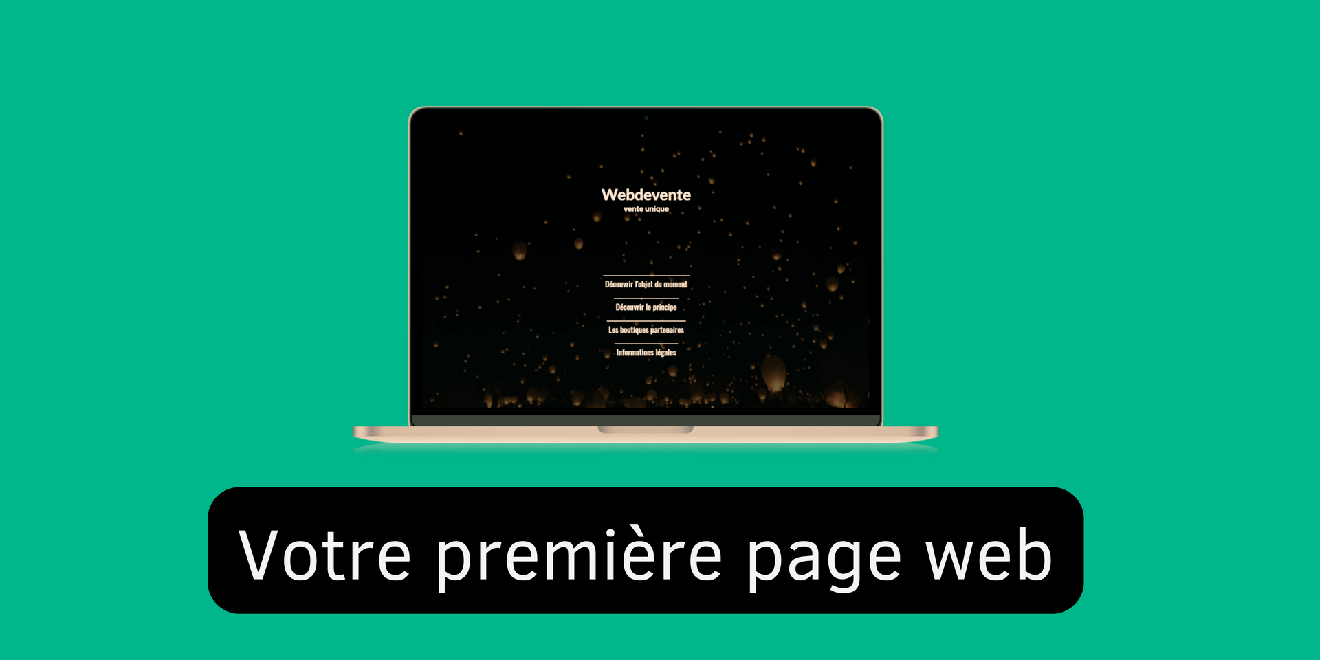 Création de votre première page web